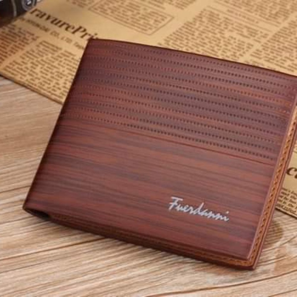 Men brown wallet